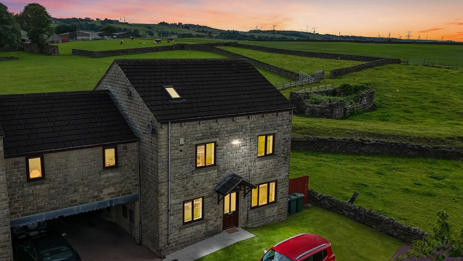 Alton Croft at twilight