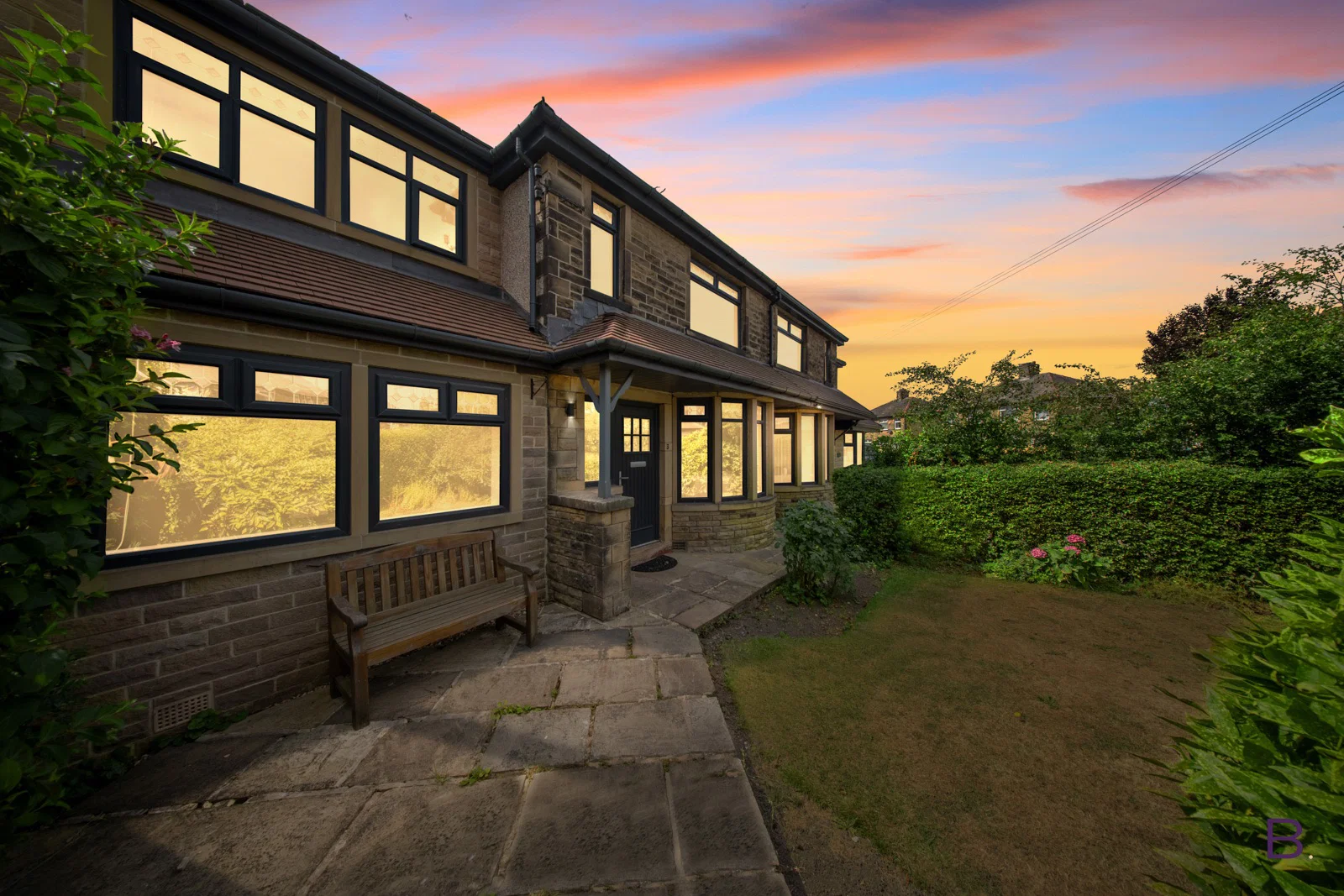 3 Verdun Road, Wibsey, at twilight